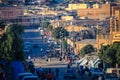 Local Sunset View to the the Medebar Market in the Asmara City Center