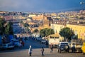 Local Sunset View to the the Medebar Market in the Asmara City Center