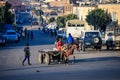 Local Sunset View to the the Medebar Market in the Asmara City Center