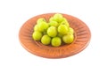 Local tasty fruit called Amla and its very tasty and it has lot of vitamin