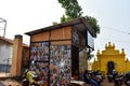 Local tattoo shop at Anjuna beach, Goa