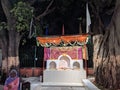 A local temple constructed near public park