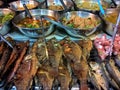Local Thai market food stall Royalty Free Stock Photo