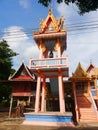Local traditional bell tower temple