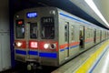 Local train in Tokyo,Japan,Dec21,2019