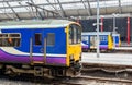 Local trains at Liverpool Lime Street Train Station Royalty Free Stock Photo