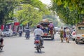 Local transportation in Myanmar