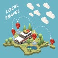 Local Travel Concept Royalty Free Stock Photo