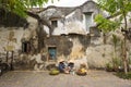 Local Vietnamese women street vendor in Hoi An Vietnam Royalty Free Stock Photo