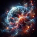 Local Void Space space within the cosmic web that is relativel