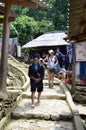 Local woman at Cat Cat village in Sapa