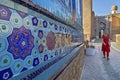 Historical necropolis of Shakhi Zinda in Samarkand, Uzbekistan