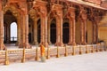 Local woman sweeping near Diwan-i-Am - Hall of Public Audience i