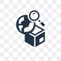 Localize vector icon isolated on transparent background, Localize transparency concept can be used web and mobile