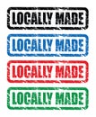 Locally made stamps