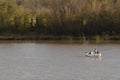 locals fishing at parana river, argentina