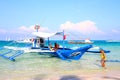 Locals getting ready for a busy day of diving