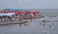 Batumi Beach on the Black Sea in Georgia