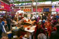 Locals and tourists at Noryangjin Fisheries Wholesale Market