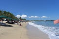 Kuta beach at Bali,Indonesia Royalty Free Stock Photo