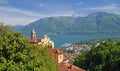 Locarno,Lake Maggiore,Ticino Royalty Free Stock Photo