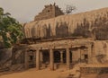 Mamallapuram, with its striking bas-reliefs and stone temples, is an open-air museum. India Royalty Free Stock Photo