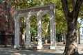 Ankeny Square Arches in Portland, Oregon Royalty Free Stock Photo