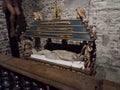 Interior of the Basilica of the Holy Blood. Bruges, Belgium. Royalty Free Stock Photo