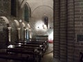 Interior of the Basilica of the Holy Blood. Bruges, Belgium. Royalty Free Stock Photo