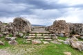 Located in the capital of the Hittite Corum province in the Black Sea region of Turkey Hattusa is an ancient city located near mod