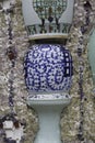 Detail of Porcelain House China House, Tinajin, Cina Royalty Free Stock Photo