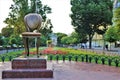 Odessa, Ukraine. Monument to Ilf and Petrov; called 12 chairs.