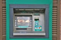 Atm bancomat machine of the Ukrainian bank Pivdennyi.