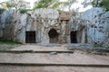 Prison of philosopher Socrates in Athens Greece.