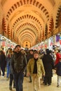 Spice Bazaar Misir Carsisi in Turkish meaning Egyptian Bazaar is a large popular shopping complex market in Istanbul, Turkey