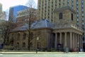 Located on the Freedom Trail King`s Chapel Boston MA Royalty Free Stock Photo