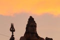 Murudeshwar Temple at sunset - Lord Shiva statue - Gopura - India religious trip - Hindu religion