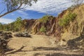 The Ochre Pit in West MacDonnell Ranges in the Red Centre of Northern Territory, Australia