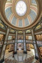 San Francisco, California - September 16, 2018: Interior of San Francisco Columbarium.