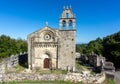 Romanesque church of Santo TomÃ© de Serantes (12th century). Leiro, Ourense, Spain.