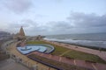 Somnath temple on western coast of Gujarat