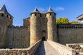 Explore 2500 years of history at Carcassonne Royalty Free Stock Photo