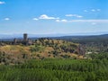 View of the Ucero castle (13th-17th centuries). Soria, Castile and Leon, Spain.