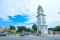 QUEEN VICTORIA MEMORIAL CLOCK TOWER - PENANG Royalty Free Stock Photo