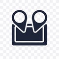 location data transparent icon. location data symbol design from