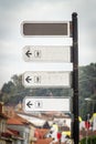 Location and Direction Signs Mockup
