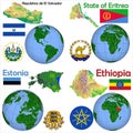 Location El Salvador,Eritrea,Estonia,Ethiopia