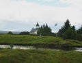 Location of the first parliament in the world - Icelandic Althingi.