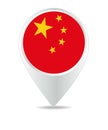 Location Icon for China Royalty Free Stock Photo