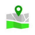 Location icon. Map pin icon vector. Map icon. Map marker vector. Isolated vector. Vector logo. Web location point, pointer. World Royalty Free Stock Photo